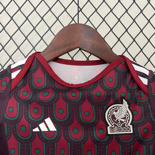 2025-26 Mexico Home Baby Player Soccer Jersey Suit - Mexico Baby Kit