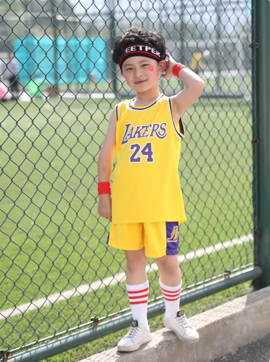NBA Los Angeles Lakers Kids Jersey and Shorts Set